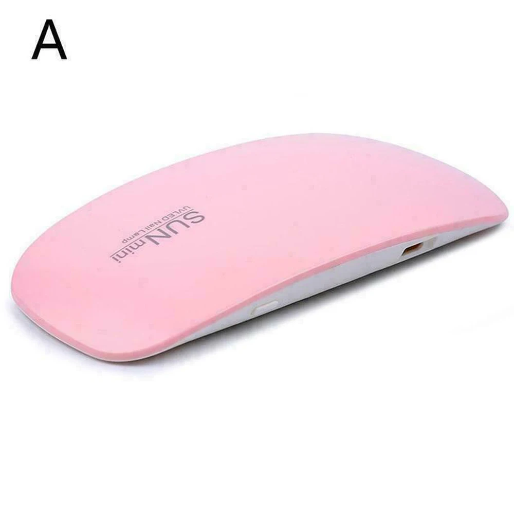 Nail Gel 9 LED Nail Dryer Portable USB Cable UV Curing Lamp for Gel Based Polishes Manicure Pedicure Machine