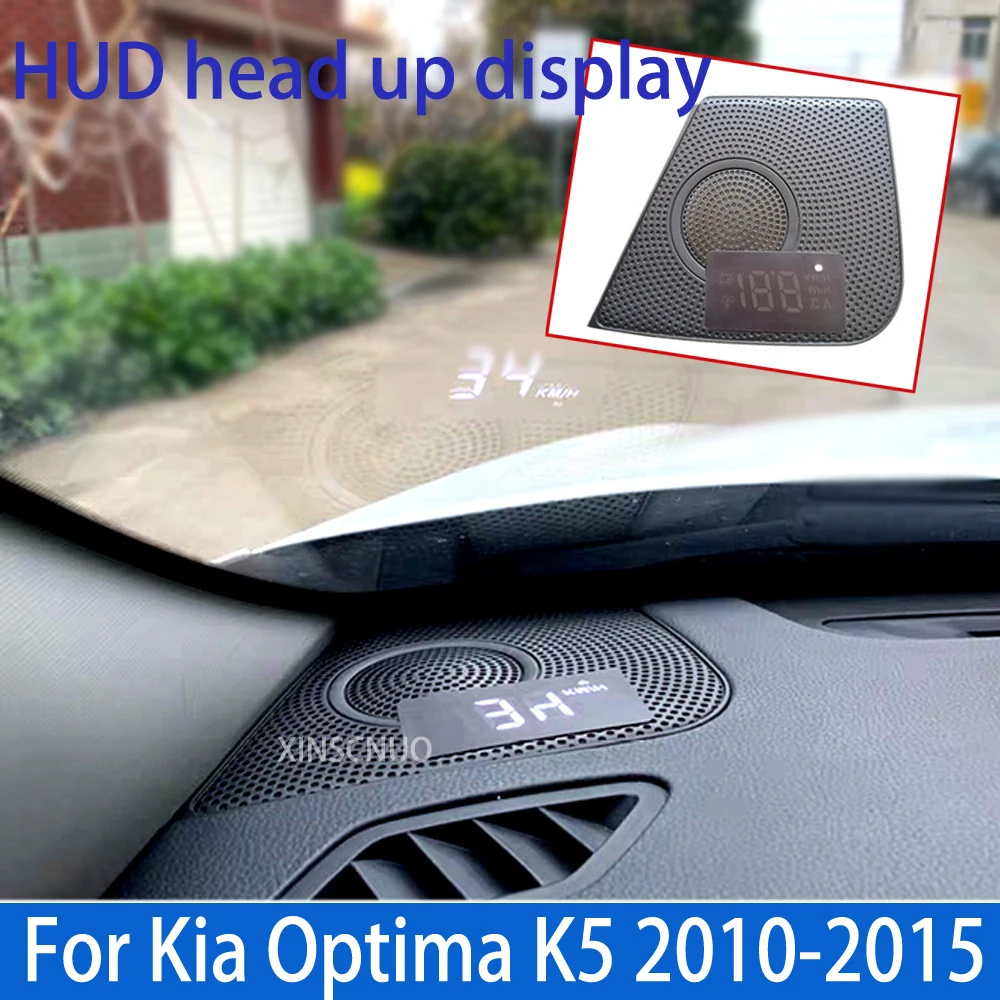 For Kia Optima K5 2010-2015 OBD Car HUD Head Up