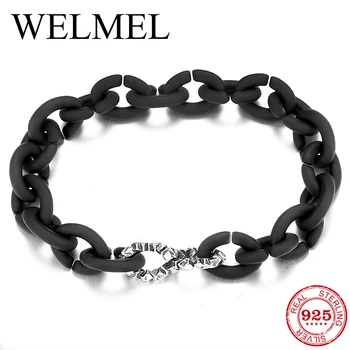 

2020 Womens Bracelets beach Style Silver Infinity symbol Beads Hard Rubber Charm Bracelets Bangles Female Jewelry DIY Gifts