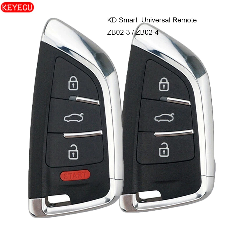 

KEYDIY ZB02-3 / ZB02-4 KD Smart Universal Remote Key for KD900 KD-X2 Mini KD Key Tool
