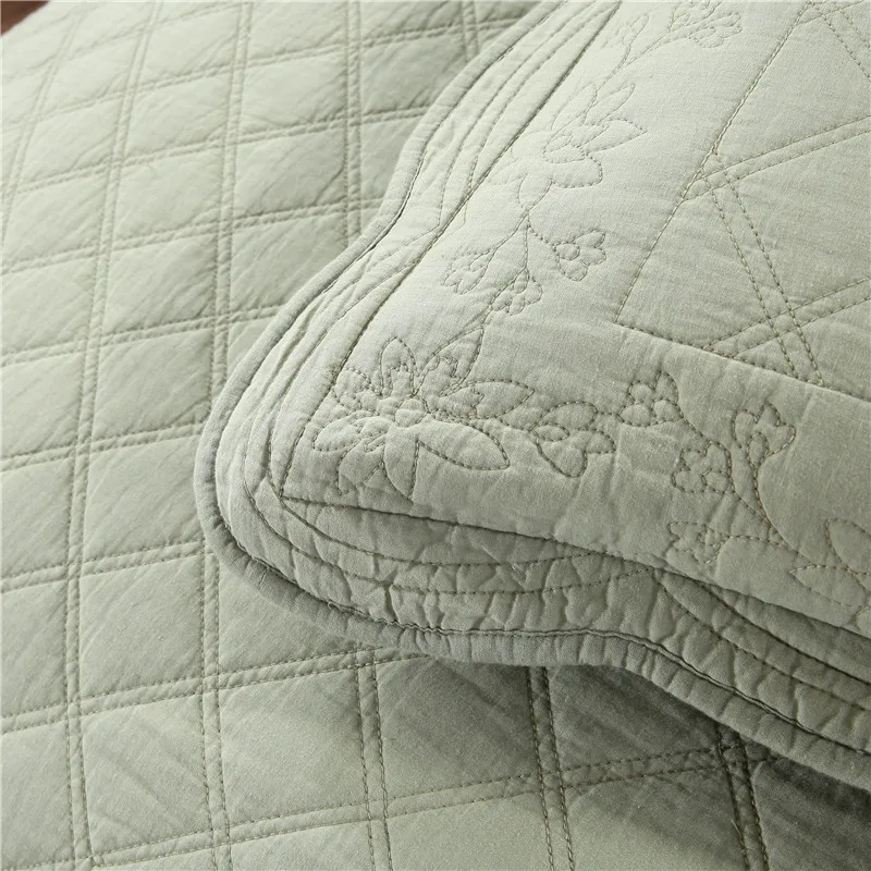Трехсекционная хлопковая стеганая простыня покрывала постельные принадлежности комплект постельного белья матрас для кровати cubrecama king size