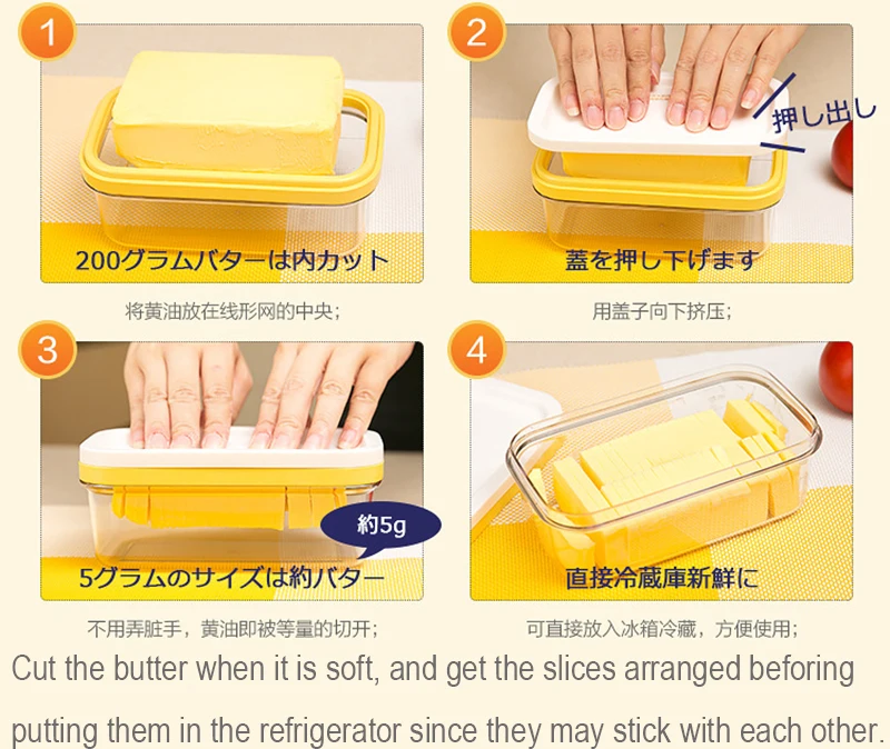 Butter Cheese Cutter Box - Dropshipping Slicers Knife Butter Cutter Stainless Steel ABS Dough Plane Grater Slicing Cheese Tools (2)