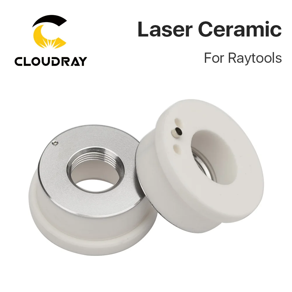 Cloudray 레이저 세라믹 섬유 레이저 커팅 헤드용, OEM Raytools Lasermech Bodor 깍지 거치대, 32mm, 28.5mm