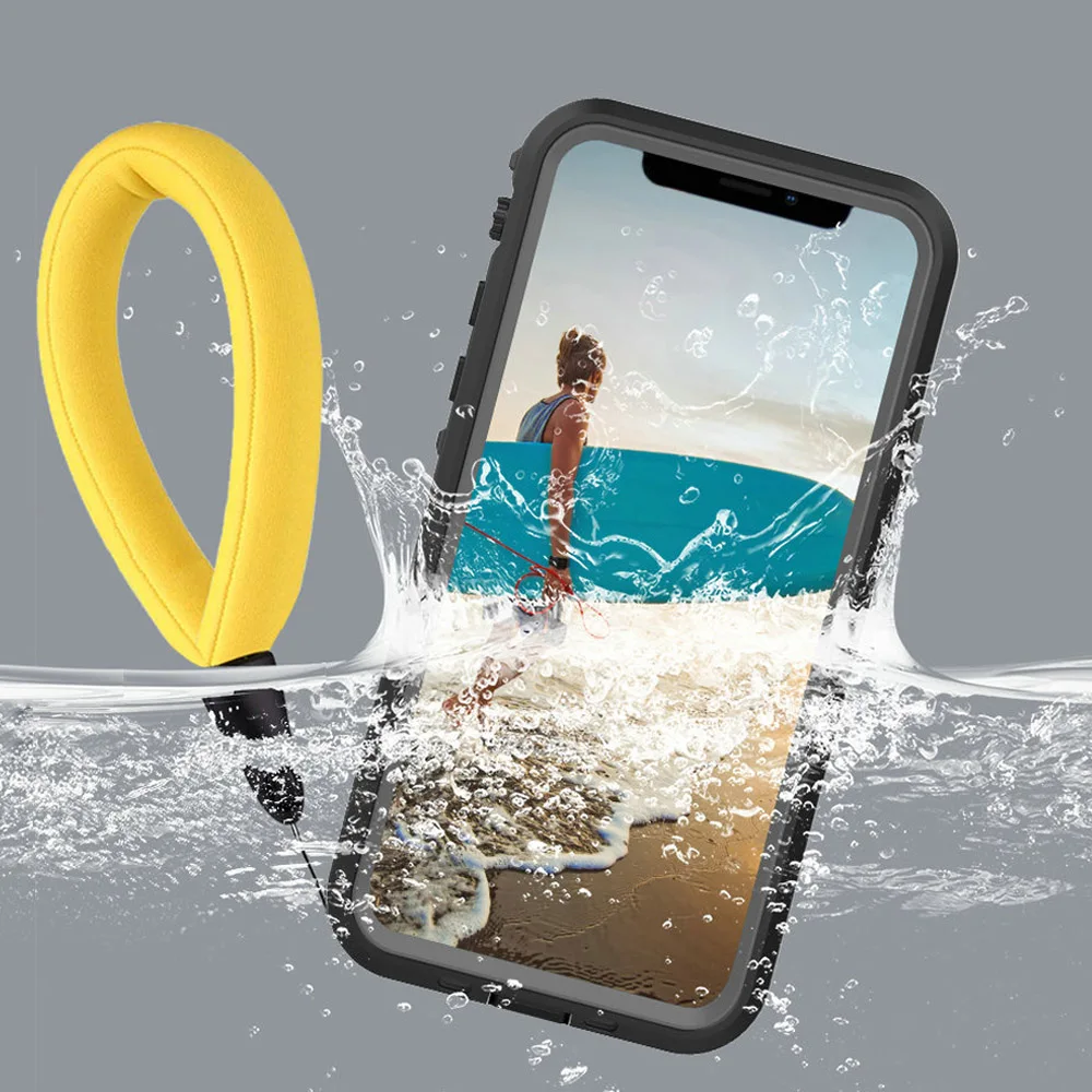 Водонепроницаемый Чехол IP68 для iPhone 11 Pro Max водонепроницаемый чехол 360 защитный Etui |