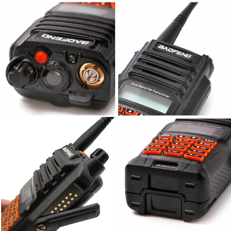 Портативная рация BAOFENG UV 9R PLUS 10 Вт усовершенствованная радиопередатчик VHF UHF Marine Ham