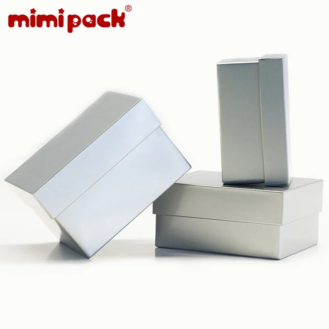 Mimipack креативные 24 штуки квадратные/прямоугольные жестяные банки для печенья, Подарочная коробка для мелочей, органайзер для свадебных украшений