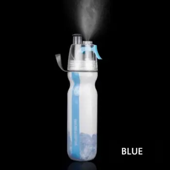 

Mist Spray Water Bottle Portable PE Sports Bottles Outdoor Driving Cycling Climbing Running Traveling Drinkware Accessory