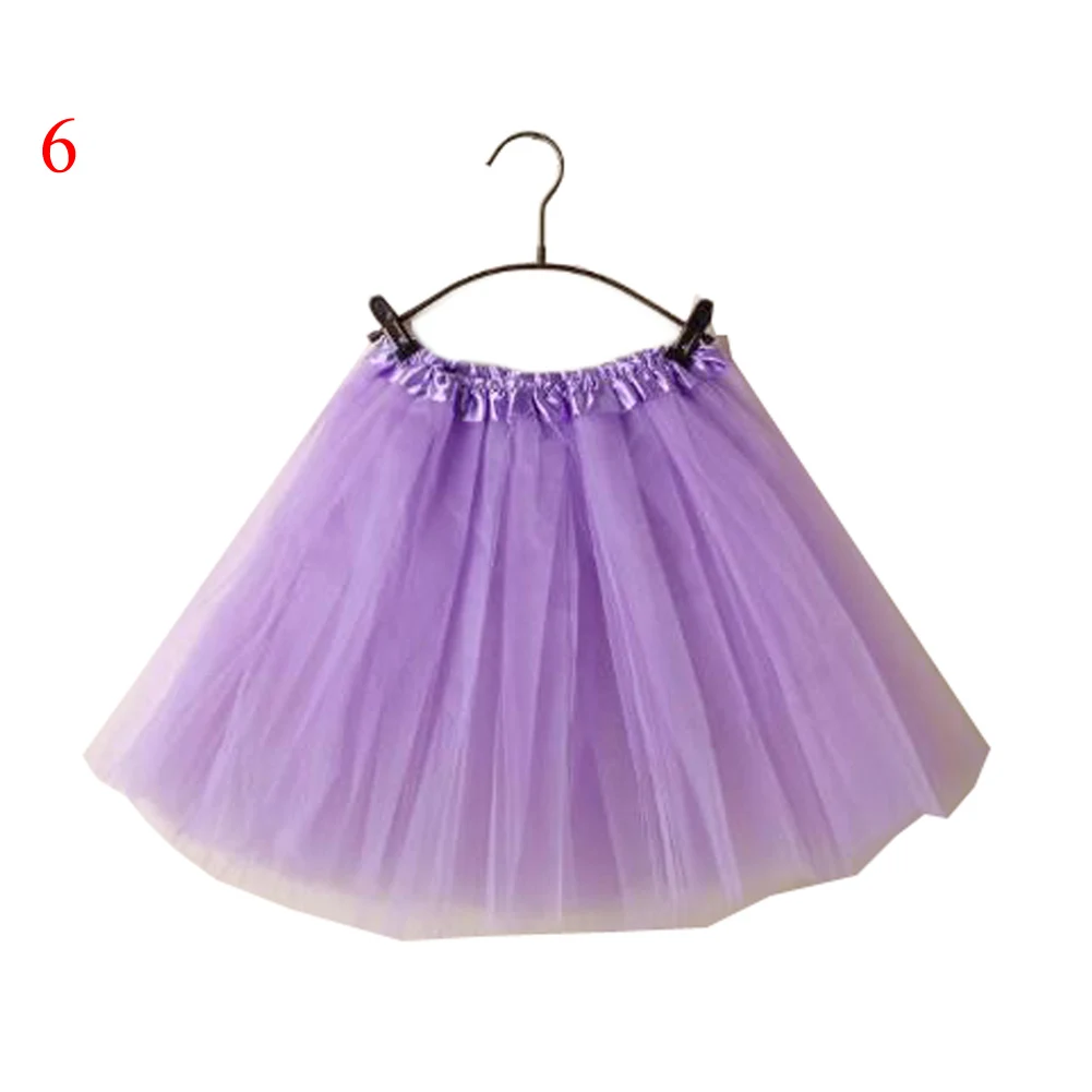 red skirt 15Inch Length Classic Women's Tulle Skirts Elastic Tutu Skirts Solid Color High Waist Sweet Toddlers Ballet Skirt Blue Pink Rose crop top and skirt Skirts