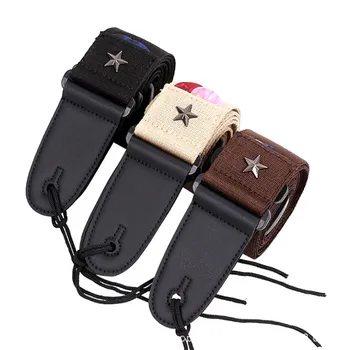 

155cm x 5cm Electric Guitar Shoulder Strap or Leather Head Guitar Accessories2ve