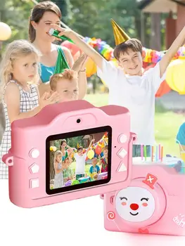 

Mini Child Camera HD Digital Webcam with Dual Lens Children's Camera HD Digital Cameraes Small SLR toy For Birthday Gifts Hot