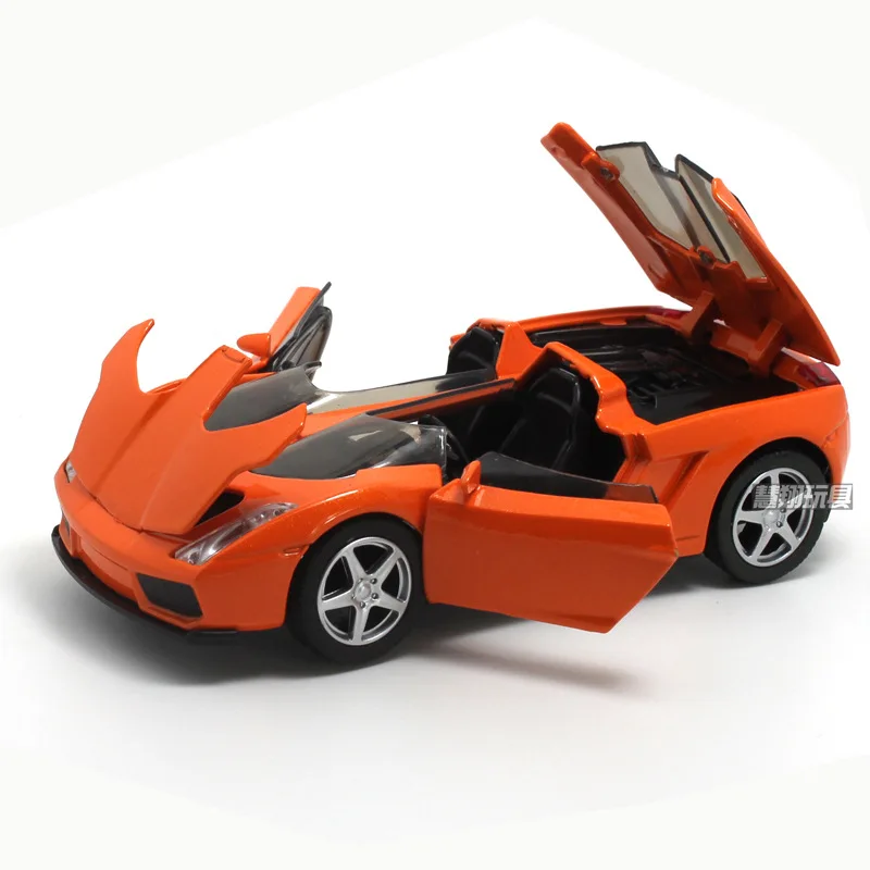 

Free Shopping Car Model 1/32 Lamborghini Alloy Diecast Pull Back Miniature Metal Model Car For kids Toys Gifts For The New Year