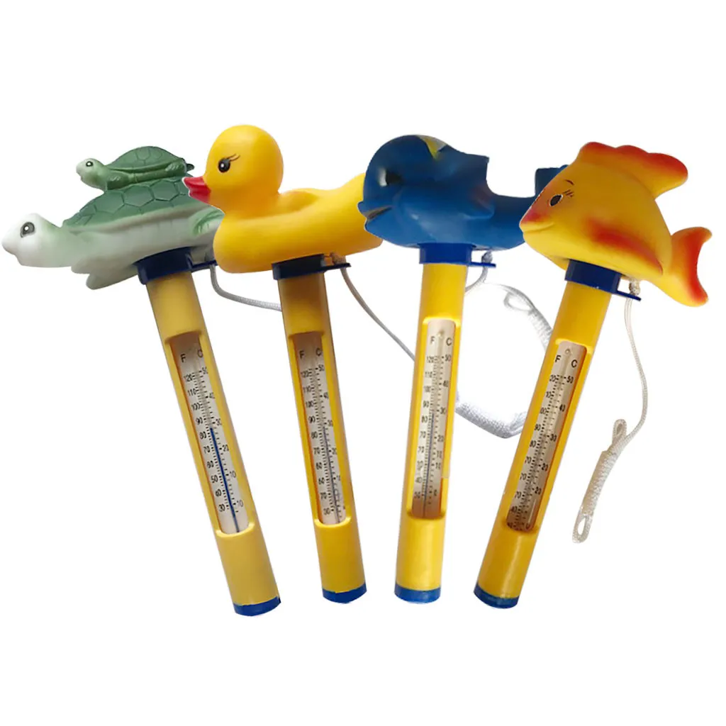 

Cute Animal Floating Thermometer For Outdoor Indoor Swimming Pools Spas Tubs Pool Water Sensor Thermometer Ponds Accessories P4