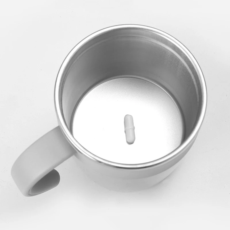 Без аккумулятора, автоматическая кружка для самостоятельного перемешивания, чашка для кофе, молока, кружка для смешивания, умная регулировка температуры, чашка для сока, посуда для напитков в подарок