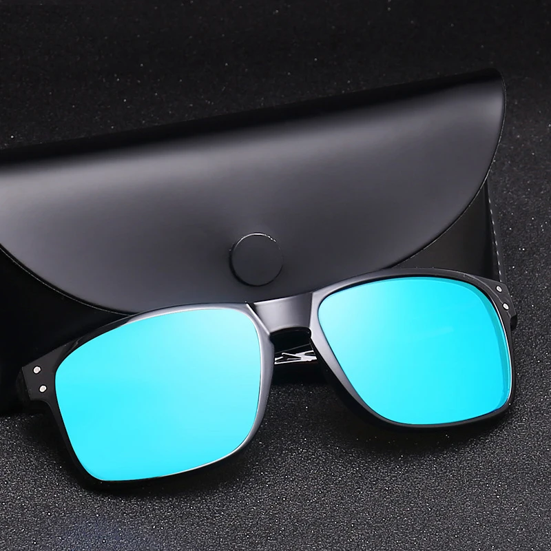 Мужские солнцезащитные очки Occhiali Da Sole Uomo Oculos Masculino из поликарбоната квадратные