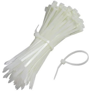 

(2.5mm Wide) 2000 Pieces of Strong Nylon Plastic, Heavy Industrial Grade, Self-Locking