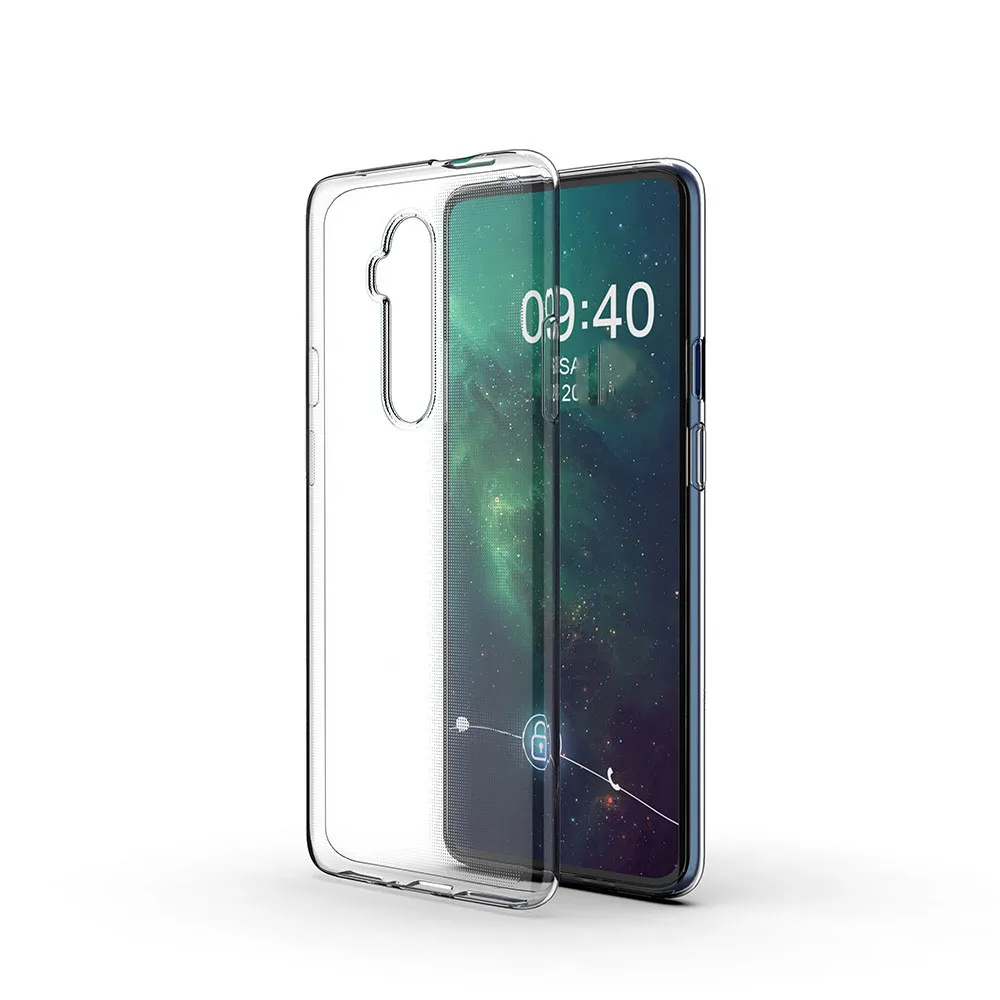Прозрачный мягкий силиконовый чехол для OnePlus 7 7T Pro 3 5 6 T защитный из ТПУ телефона
