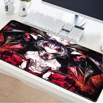 

Yuzuoan demon girl pattern mouse pad large size exquisite non-slip keyboard pad custom wholesale