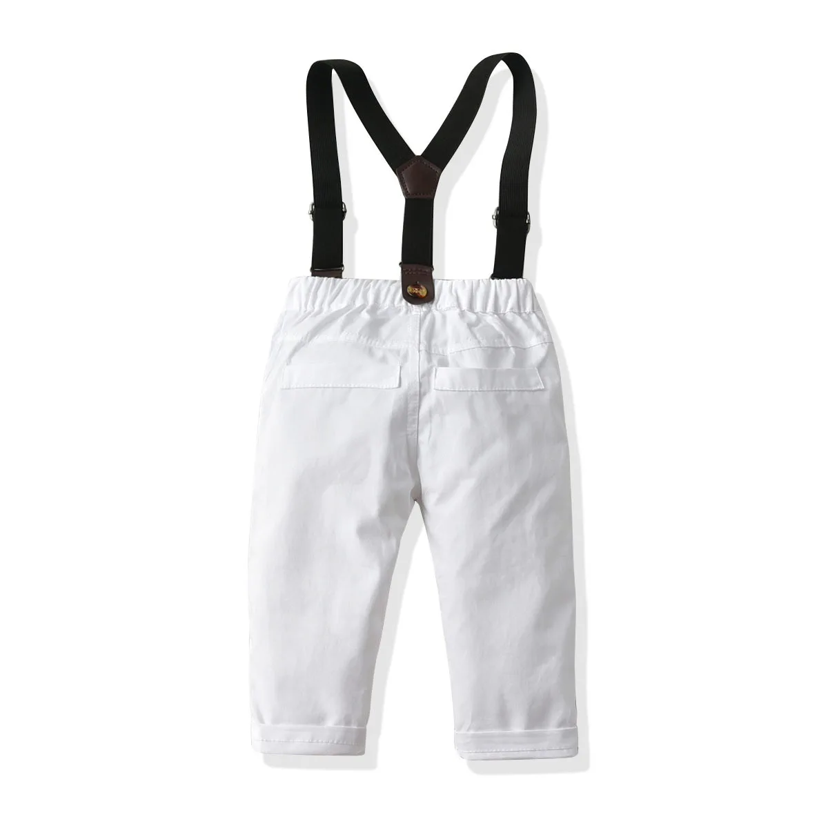 Summer Male Baby BOY'S Gentleman Suspender Pants Set Children Nursing Trousers Casual Pants Two-Piece Set
