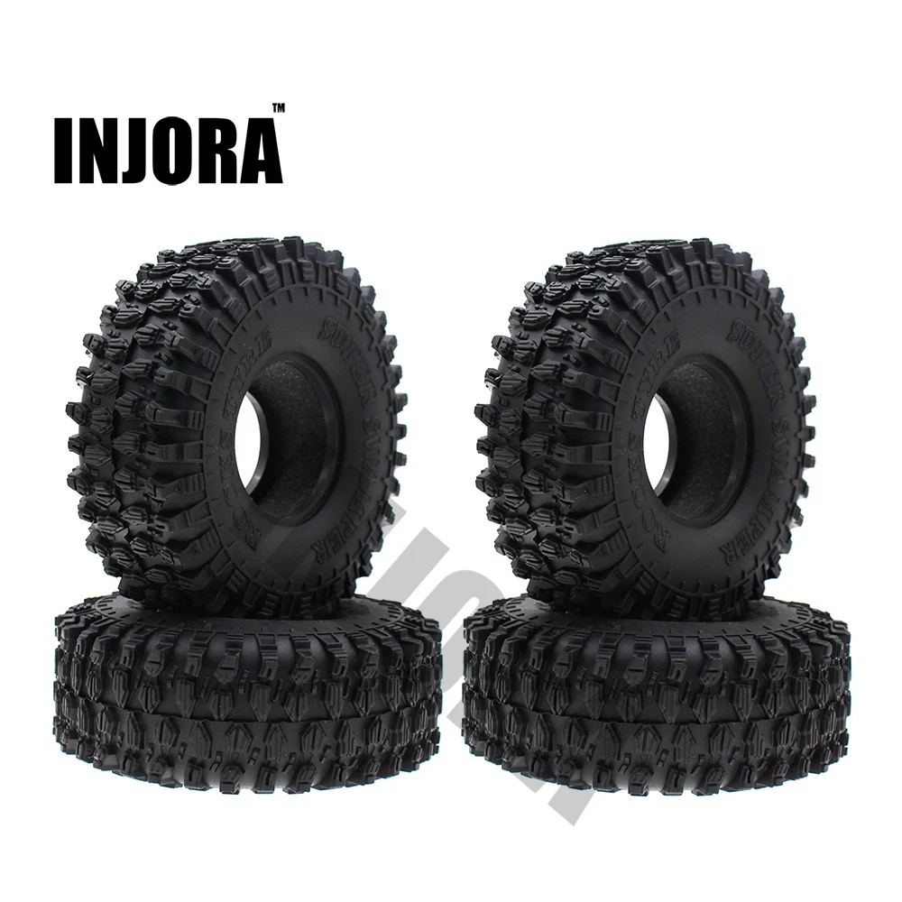 Details about   4x 1.9 Wheel Rim &120mm Tires for 1/10 RC Crawler SCX10 TRX4 Spare Parts Red