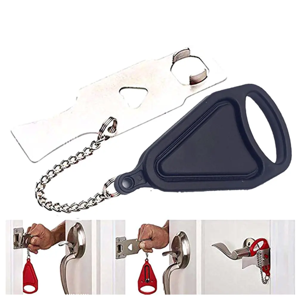 Portable Door Steel Lock Portable Security Lock Door Lock Anti-Theft Lock Security Padlock Lock Padlock