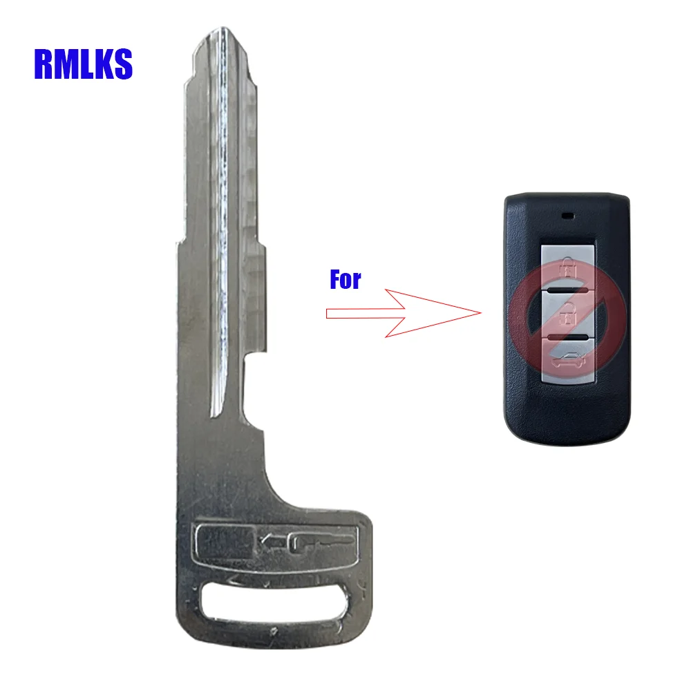 

Smart Key Keyless Entry Remote Blade Uncut Key Insert Key for Mitsubishi Lancer Outlander ASX Eclipse Galant