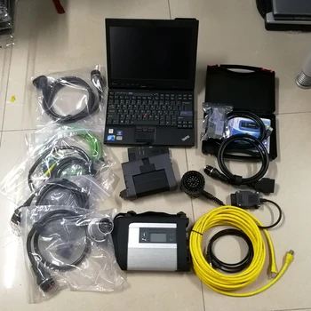 

star c4 diagnosis mb sd connect + icom A2 for bmw + vas 5054a 3in1 with laptop X201T I7 4g pc 1TB disk full scanner ready to use