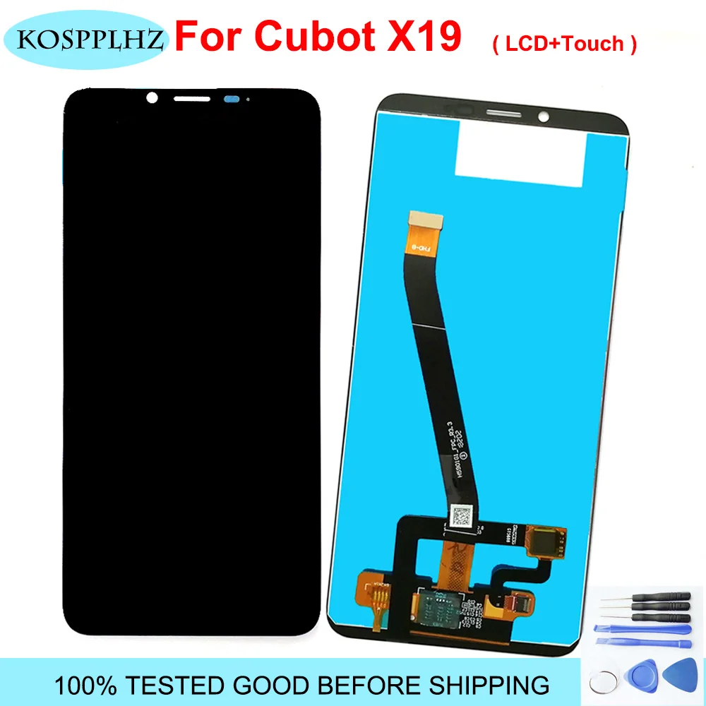ЖК-дисплей и инструмент для ремонта сенсорного экрана в сборе cubot x19 5 93 дюйма 2160*1080