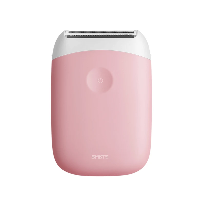 Розовый Xiaomi Mijia SMATE 3 в 1 Мини электрическая бритва для волос type-c зарядка портативная эпиляция для всего тела Машинка для удаления волос розовый - Цвет: Розовый