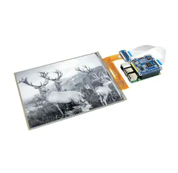 

AiSpark 10.3inch flexible E-Ink display HAT for Raspberry Pi, IT8951 controller,1872×1404 resolution,supports partial refresh