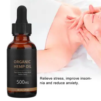 

30ml Hemp Seed Oil Face/Body Massage Oil Mild And No Irritation Improve Sleep Facial Skin Care Essential Oil From Natural Plants