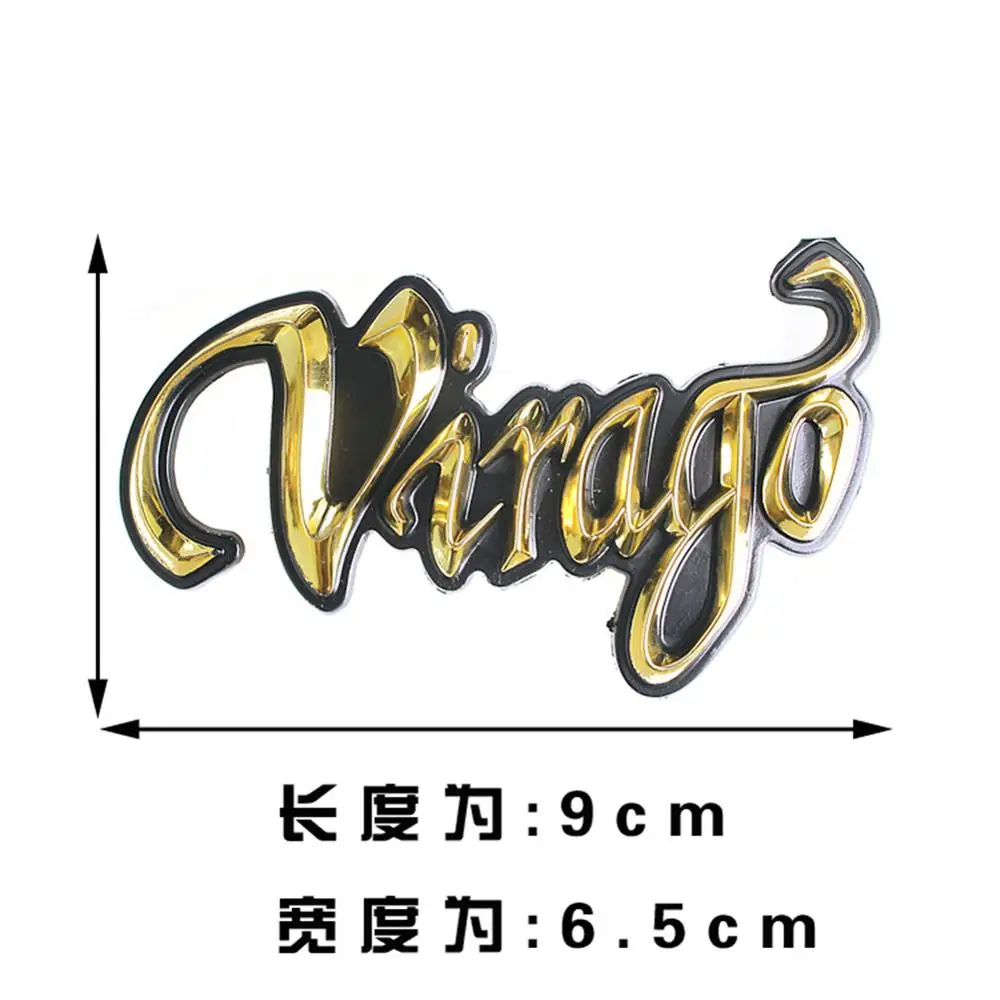 Из 2 предметов Virago Бензобак Мотоцикла 3D эмблема эмблемы с логотипом для Yamaha XV 125 250 400 XV125 XV250 XV400 XV535 XV70