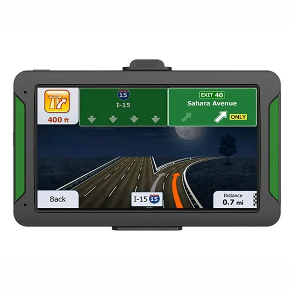 Навигатор HD gps навигатор Портативный gps навигации отслеживания TF карты 7-дюймовый FM+ 8G+ DDR256M Универсальный