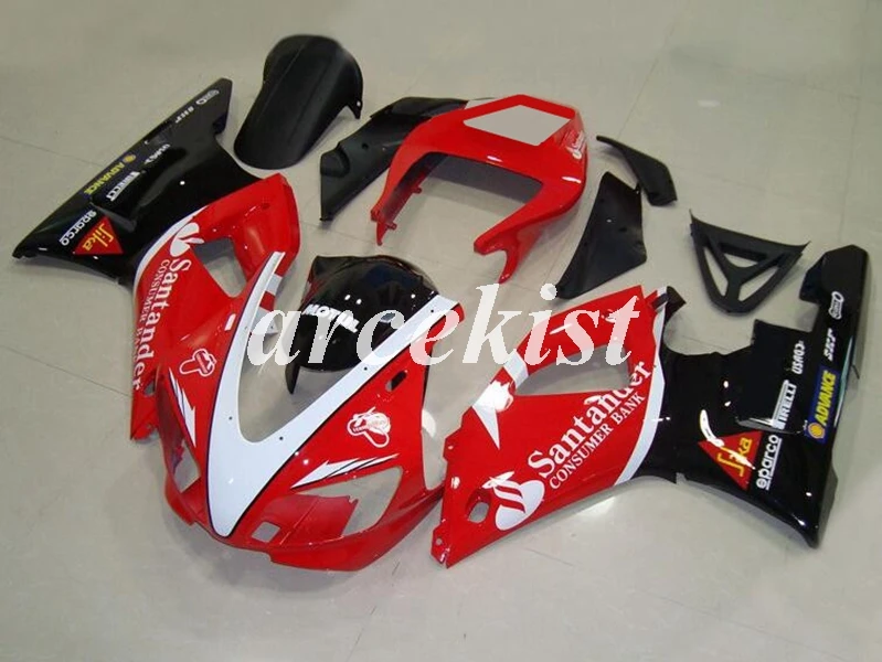 4 подарки ABS полный обтекатель комплект подходит для YAMAHA YZF-R1 1998 1999 YZF R1 98 99 YZF1000 на заказ drak синий белый - Цвет: red