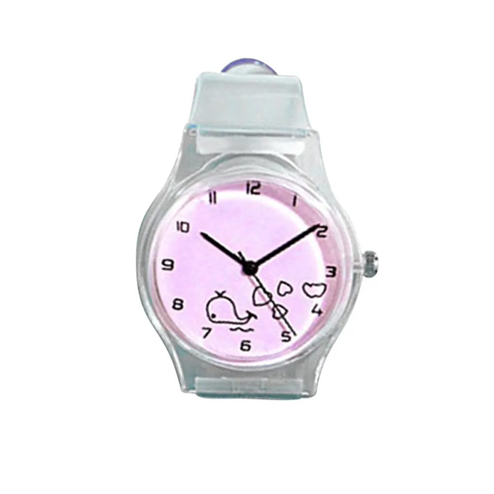 

New-coming Small Fresh Women Wrist Watches Transparent Watch Fashion Students Women Quartz Watch Dropship Reloj Mujer