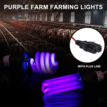 

Insects Moth Luring Attracting Lamp Bulb With Plug Wire Agriculture 30W