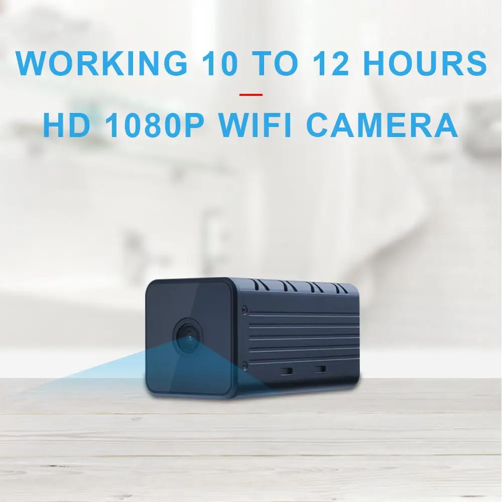 

Studyset IP Camera Home Security Device 1080P HD Video Record Infrared Night Vision Wide-Angle Motion Detection Wifi Camera