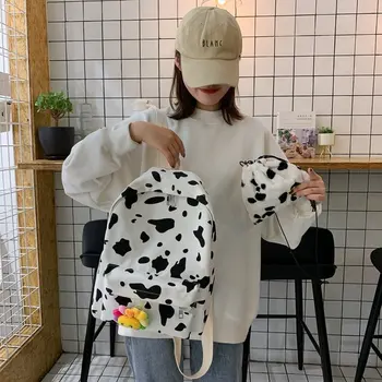 

Backpack Female 2020 New Style Korean-style Versitile Fashion Backpack Oxford Canvas School Bag Anti-Theft Travel Bag