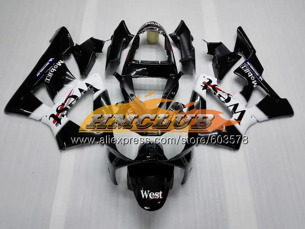 Корпус для HONDA CBR900 RR CBR 929RR CBR 929 RR 2000 2001 черный, красный 77CL. 4 CBR 900RR CBR900RR CBR929 RR CBR929RR 00 01 обтекатель - Цвет: No. 17