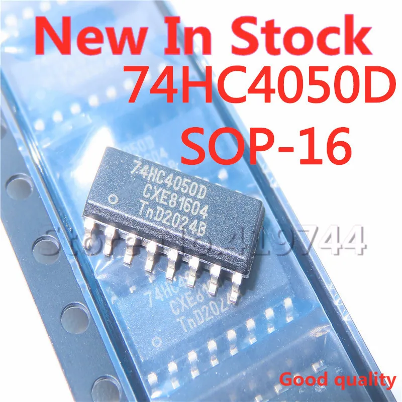 

10PCS/LOT 74HC4050D SOP-16 SMD six-way buffer/converter chip in the same direction New In Stock Original Quality 100%