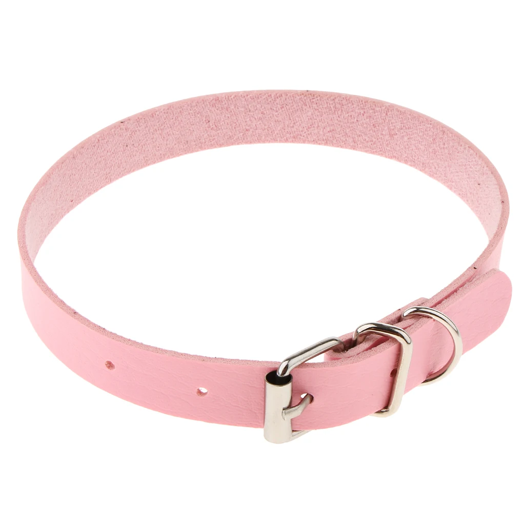 Fashionable Chic Punk Women Lady PU Leather Buckle Belt Choker Chain Charm Collar Necklace Bracelet