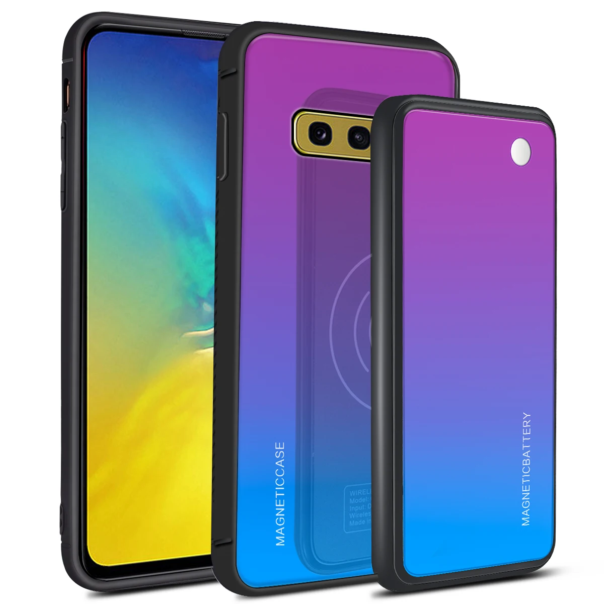 Для samsung Galaxy S10/S9/S10e/S10/Note 10/S8 S9 S10 Note 10 Plus чехол с 5000 мАч беспроводным внешним аккумулятором чехол для зарядного устройства - Цвет: Galaxy S10e