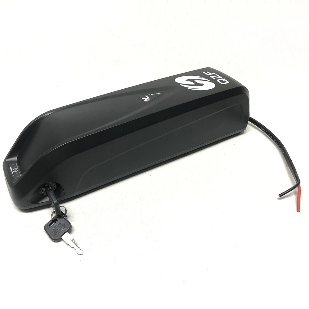 

Ebike lithium 48v battery capacity 10 14Ah BMS 20A battery e bike battery bicycle Hailong 1locks Li ion cells 18650 LED display