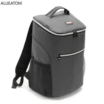 

Waterproof Oxford Thickened Cooler Bags Large Capacity Ice Pack Travel Organizer Back Pack Thermal Insulated Bag Lunch Food Bag