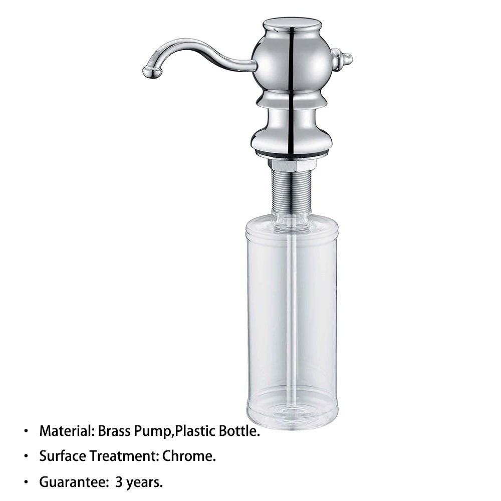 Deck Montado Saboneteira Líquida Pia da Cozinha deck montado saboneteira liquida pia cozinha 01