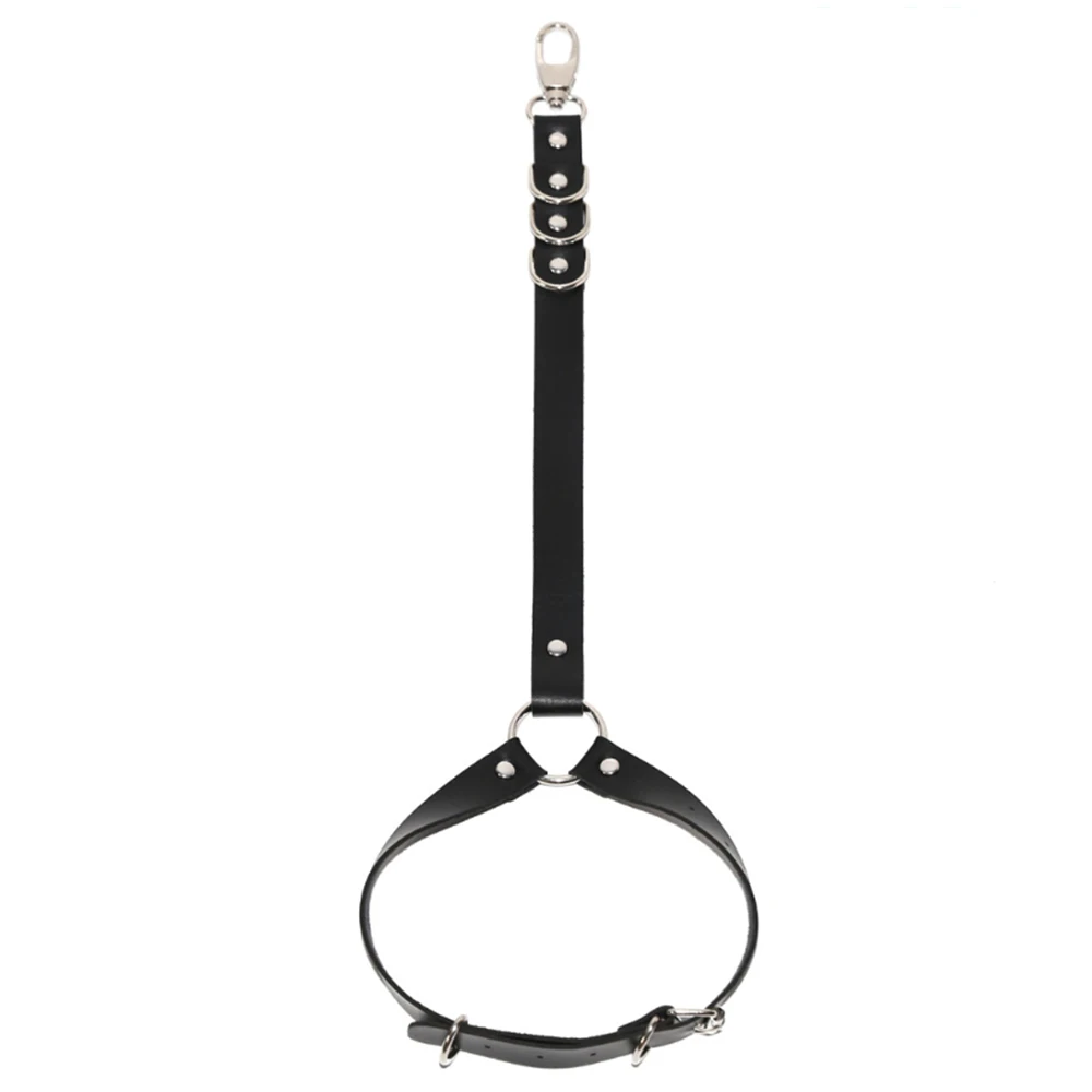 

Temperament original style punk simple belt key chain multi round personality adjustment leg ring harness