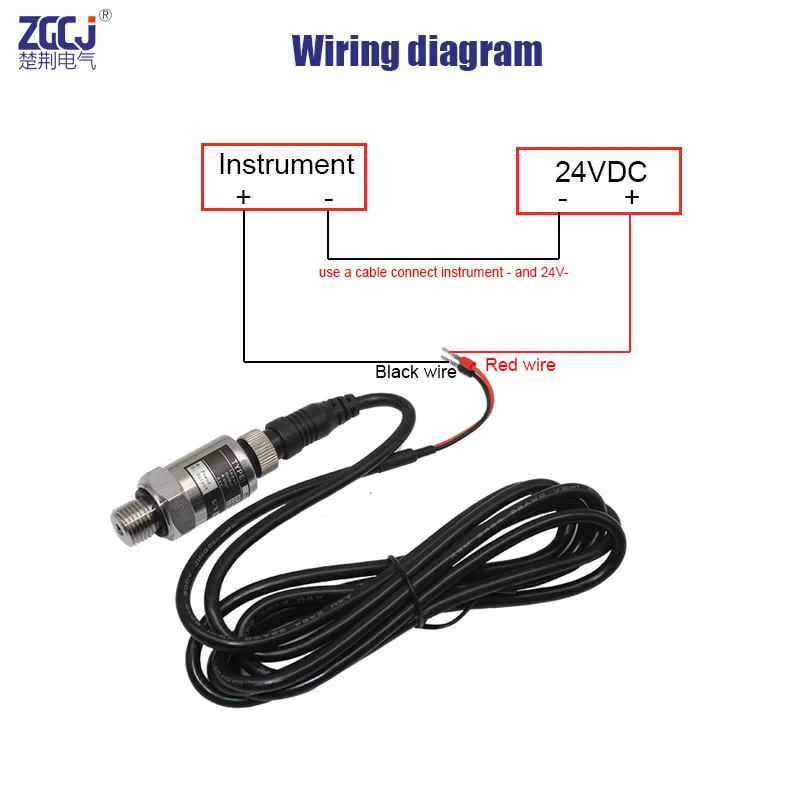 Pressure Sensor 4-20mA output 10bar,16bar,25bar ceramics pressure transmitter thread G1/4 Pump Inverter Water Booster pump pressure Sensor