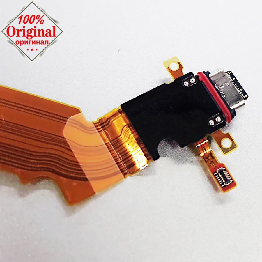 type-C USB разъем Micro USB зарядное устройство порт зарядки гибкий кабель для sony Xperia XZ3 H9436, H8416, H9493