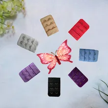 Женский 3,2 см Широкий трехрядный Двухкнопочный бюстгальтер удлинительные Крючки для ремней застежка бюстгальтер ремни расширитель швейный инструмент интимные аксессуары Новинка