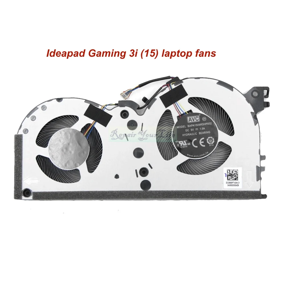 Cpu Laptop Cooling Fan For Lenovo Ideapad Gaming 315imh05 Creator 5
