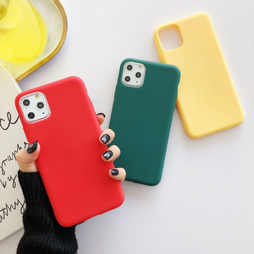 100Pcs/Lot Soft Silicone Phone Cases For 12 Mini